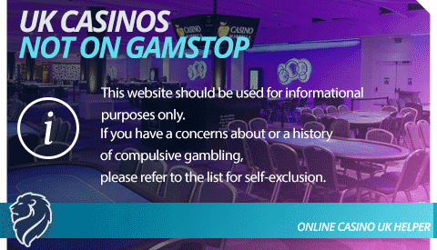 List of casinos not on gamstop